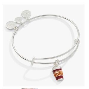 Alex + Ani Pumpkin Spice Cup Charm Bangle